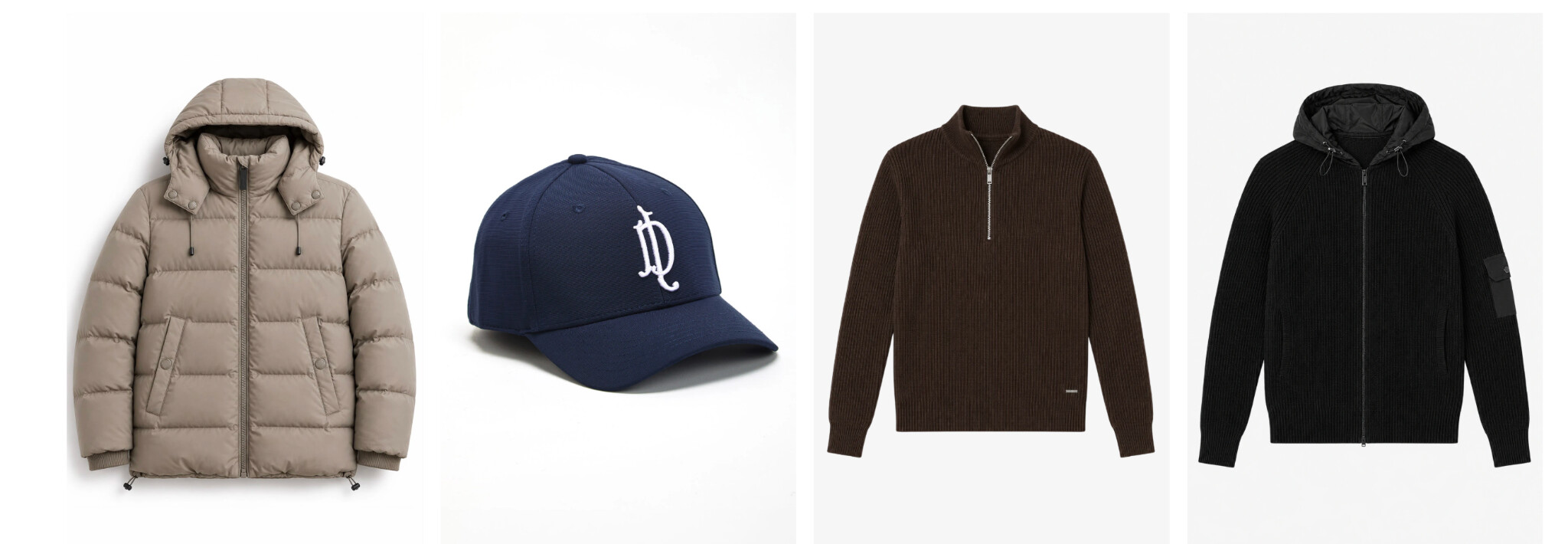 La Dolfina product assortment including outerwear, cap and knitwear